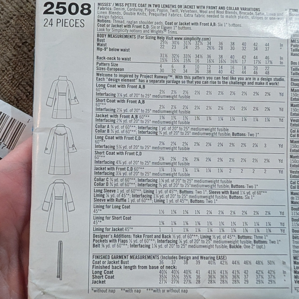 Project runway pattern bundle - Picture 4 of 7